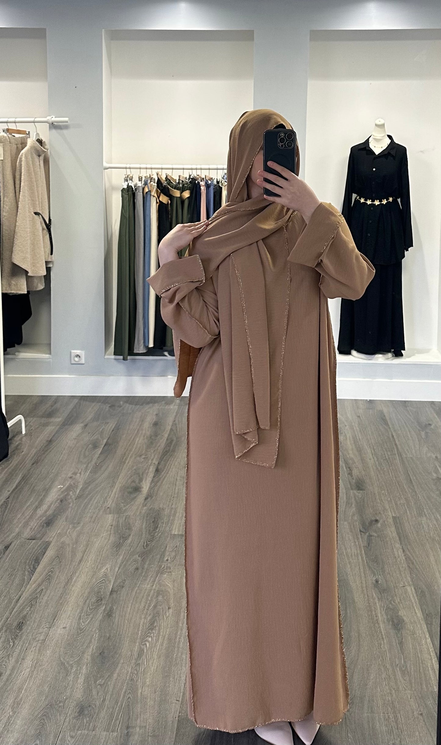 ✨Abaya voile intégré✨